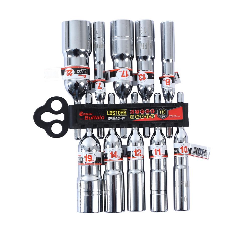 Seshin Buffalo — Point Long Bit Socket Set LBS10HS - ProSource MRO